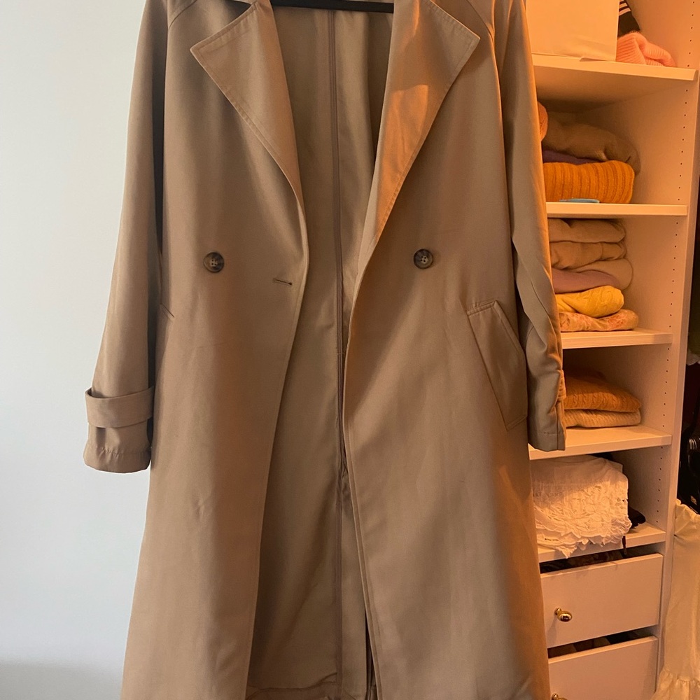 Vero Moda Lightweight Trench Coat (SZ S) - Picture 7 of 10